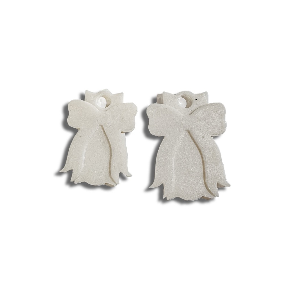 White Bow Shaped 30oz 40z Stanley Quencher H2.0 Toppers